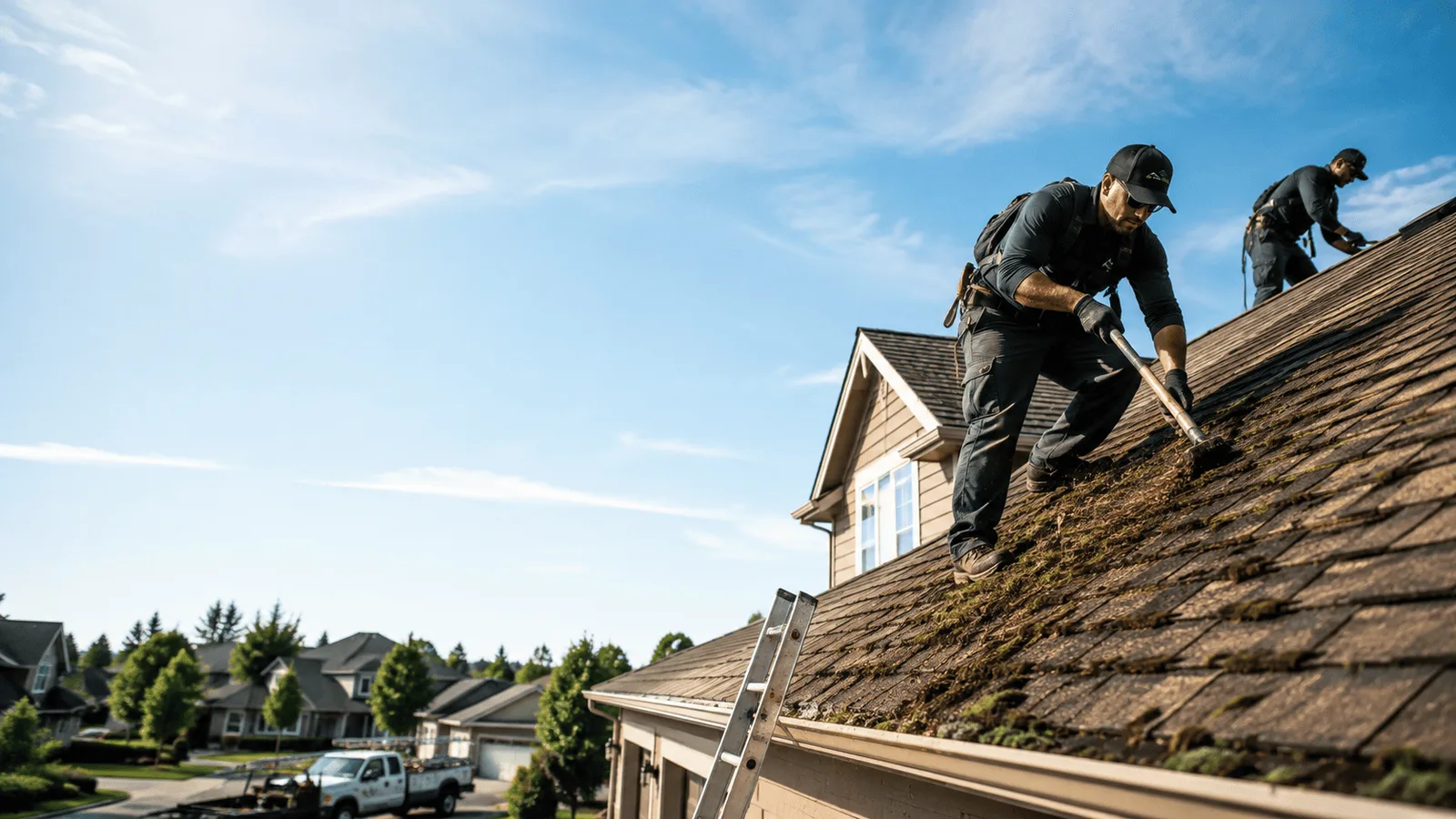 Roof Moss Removal in Dunkirk, IN near me